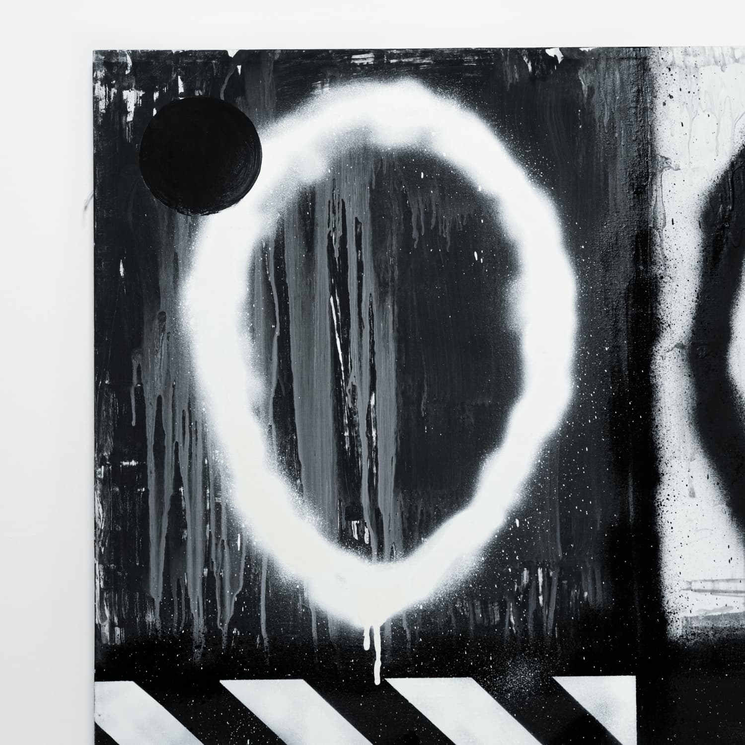 Be afraid street art painting by Dima Wesko, view 3