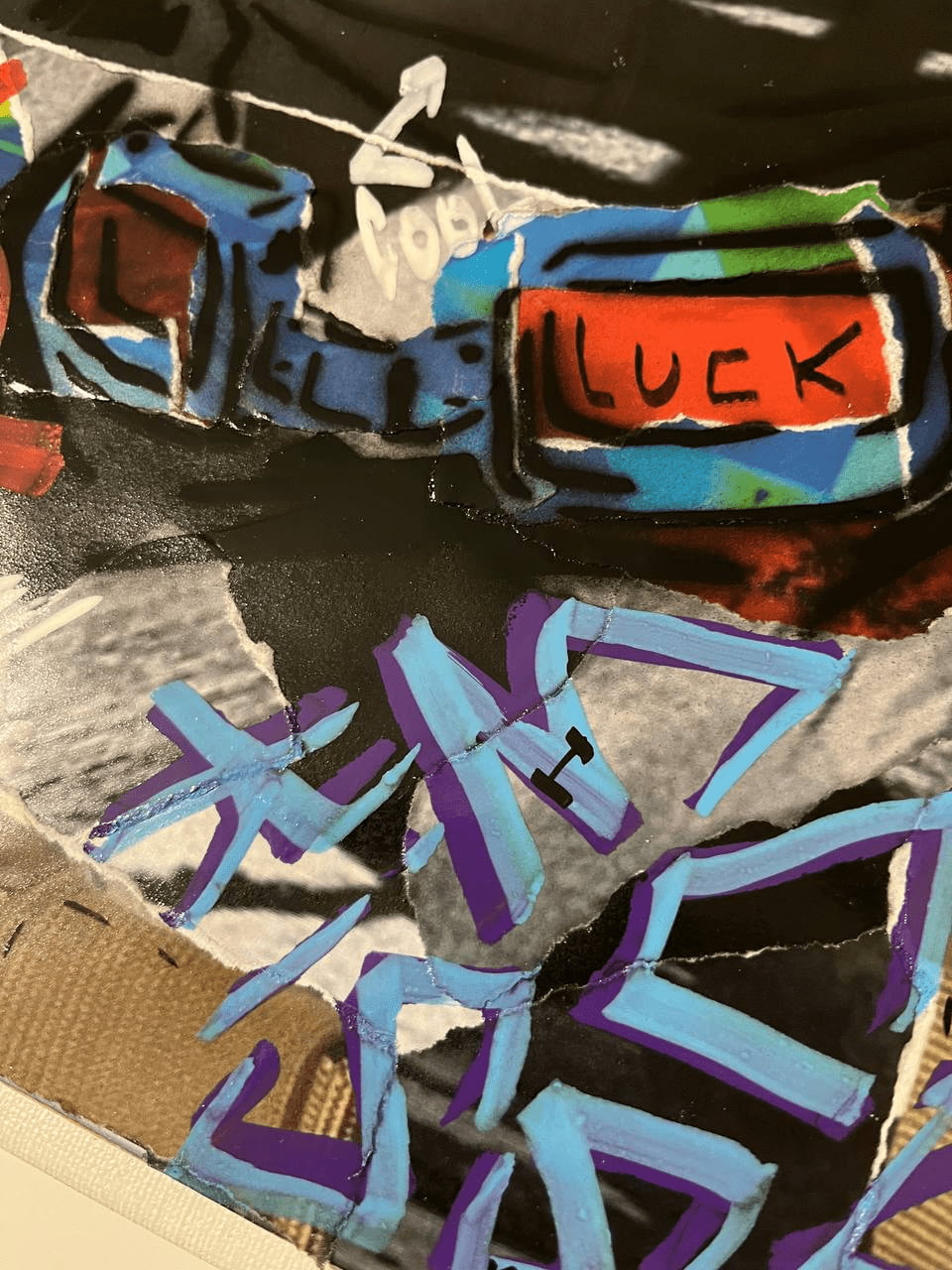The Street Ronin street art painting by LUCK, view 3
