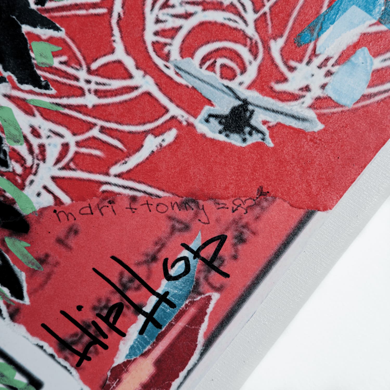 Streetzilla street art painting by LUCK, view 6