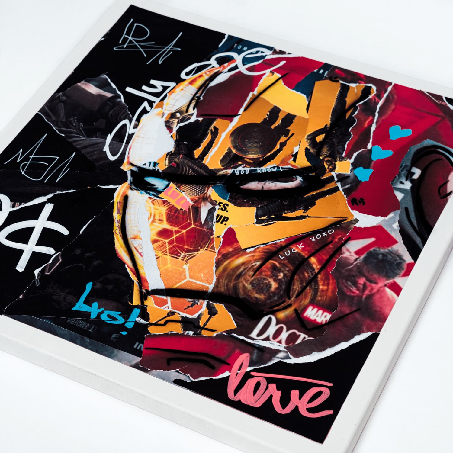 Tony Street street art painting by LUCK, view 2