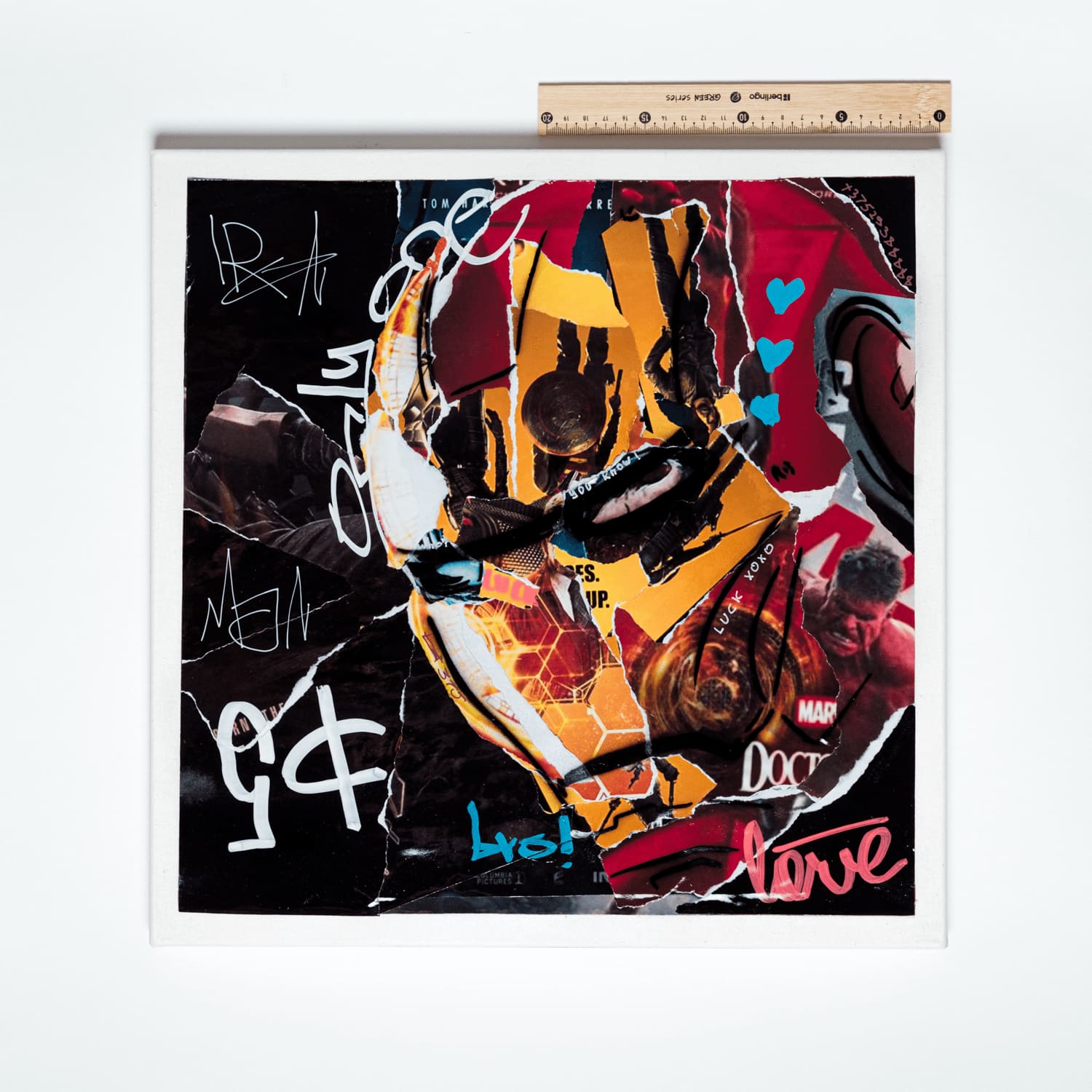 Tony Street street art painting by LUCK, view 3