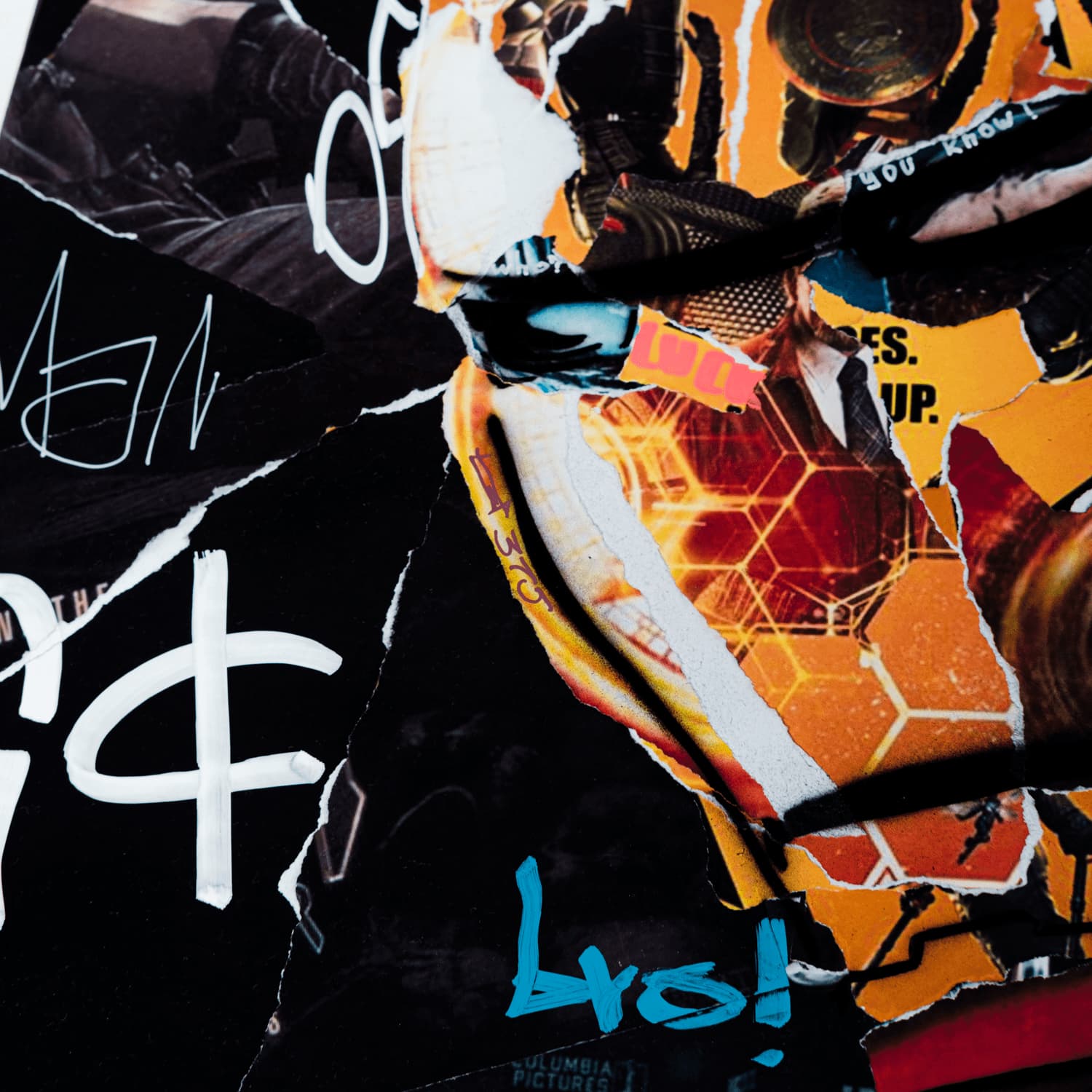 Tony Street street art painting by LUCK, view 5