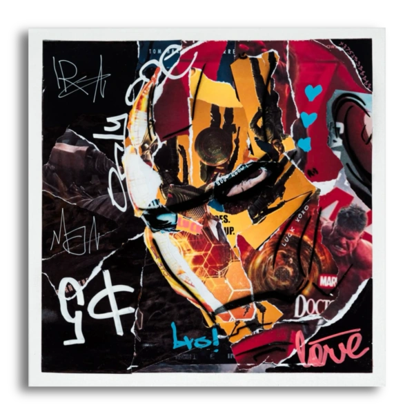 Tony Street street art painting by LUCK