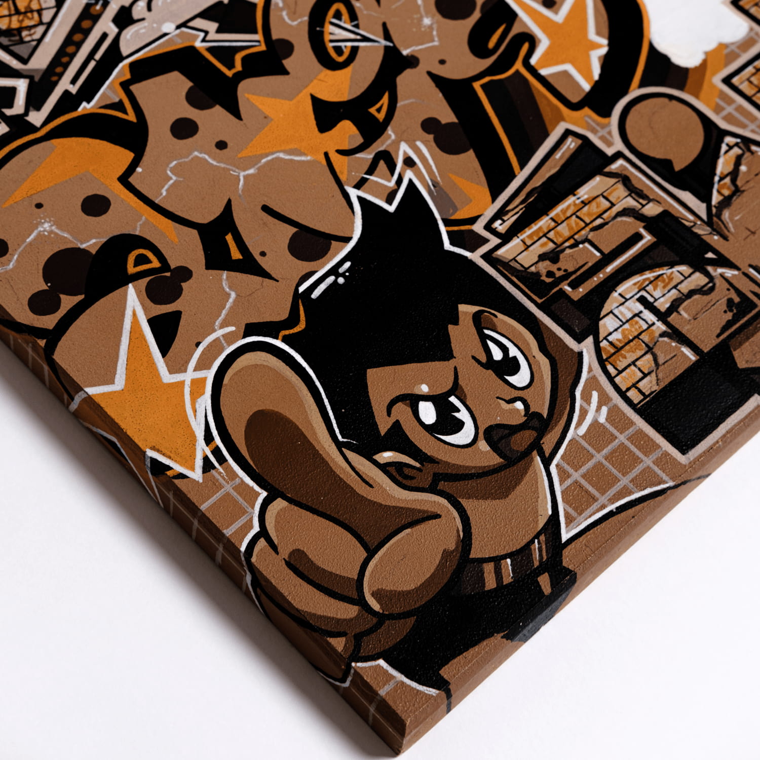 Coffee with Milk street art painting by Mstr.Amos, view 4