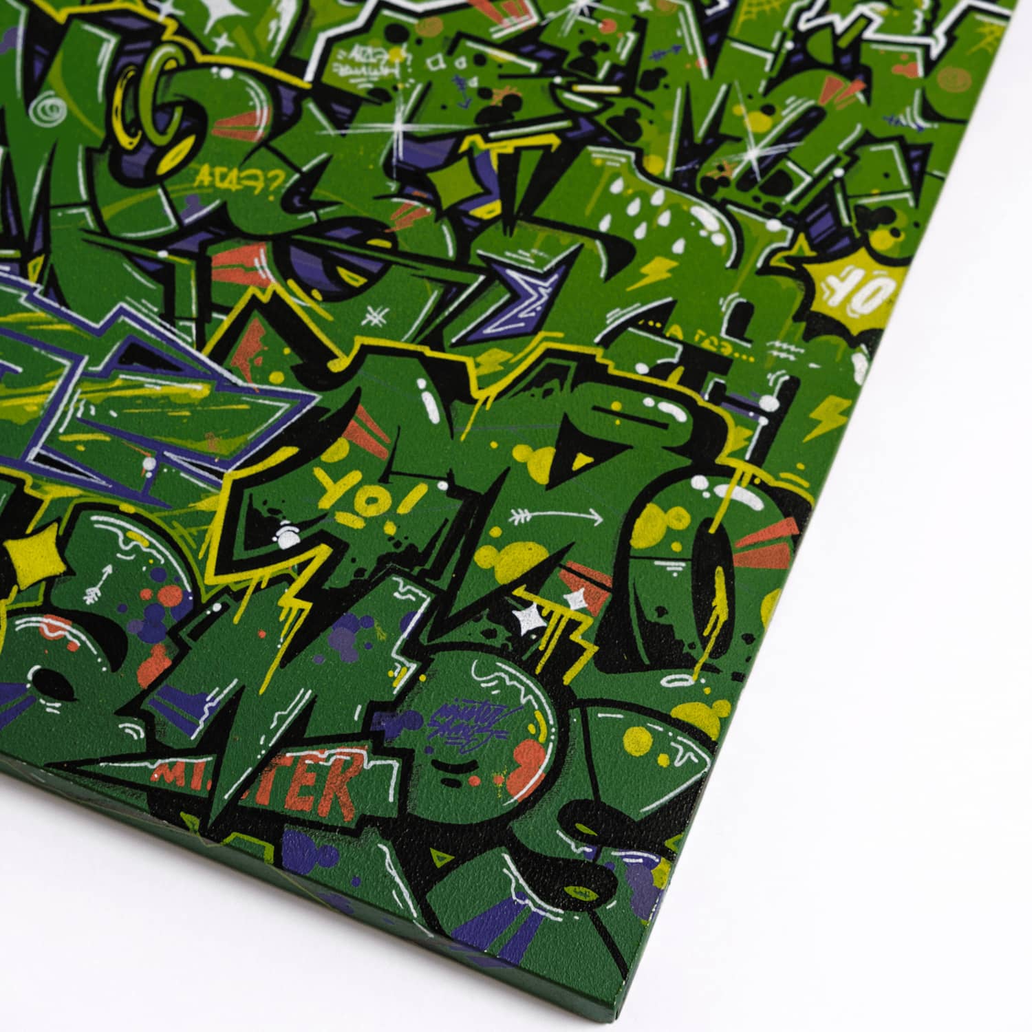 There is a way out street art painting by Mstr.Amos, view 2