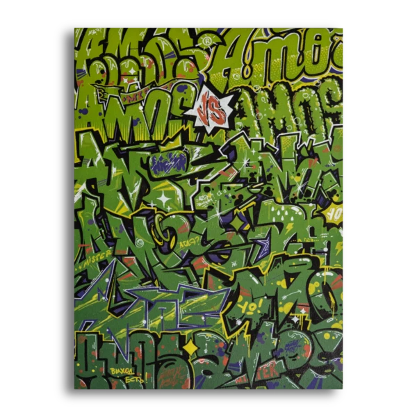 There is a way out street art painting by Mstr.Amos