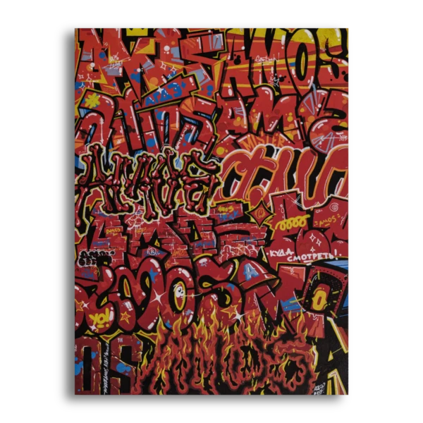 Where to Look street art painting by Mstr.Amos