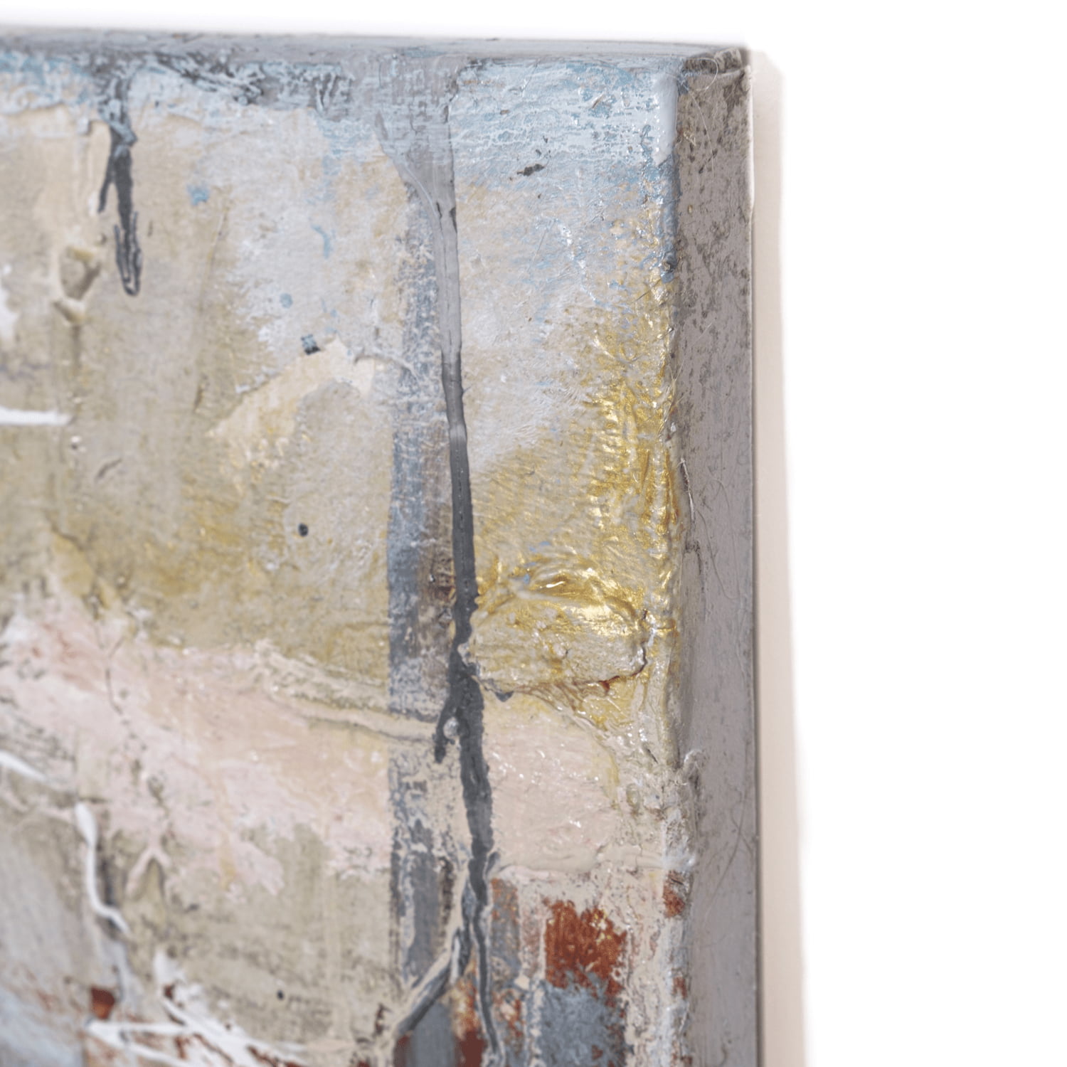 Stone City (Left Panel) street art painting by Nina Lepshey, view 3
