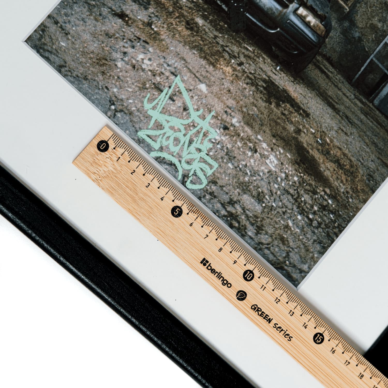 Abandoned Car street art painting by REON, view 3
