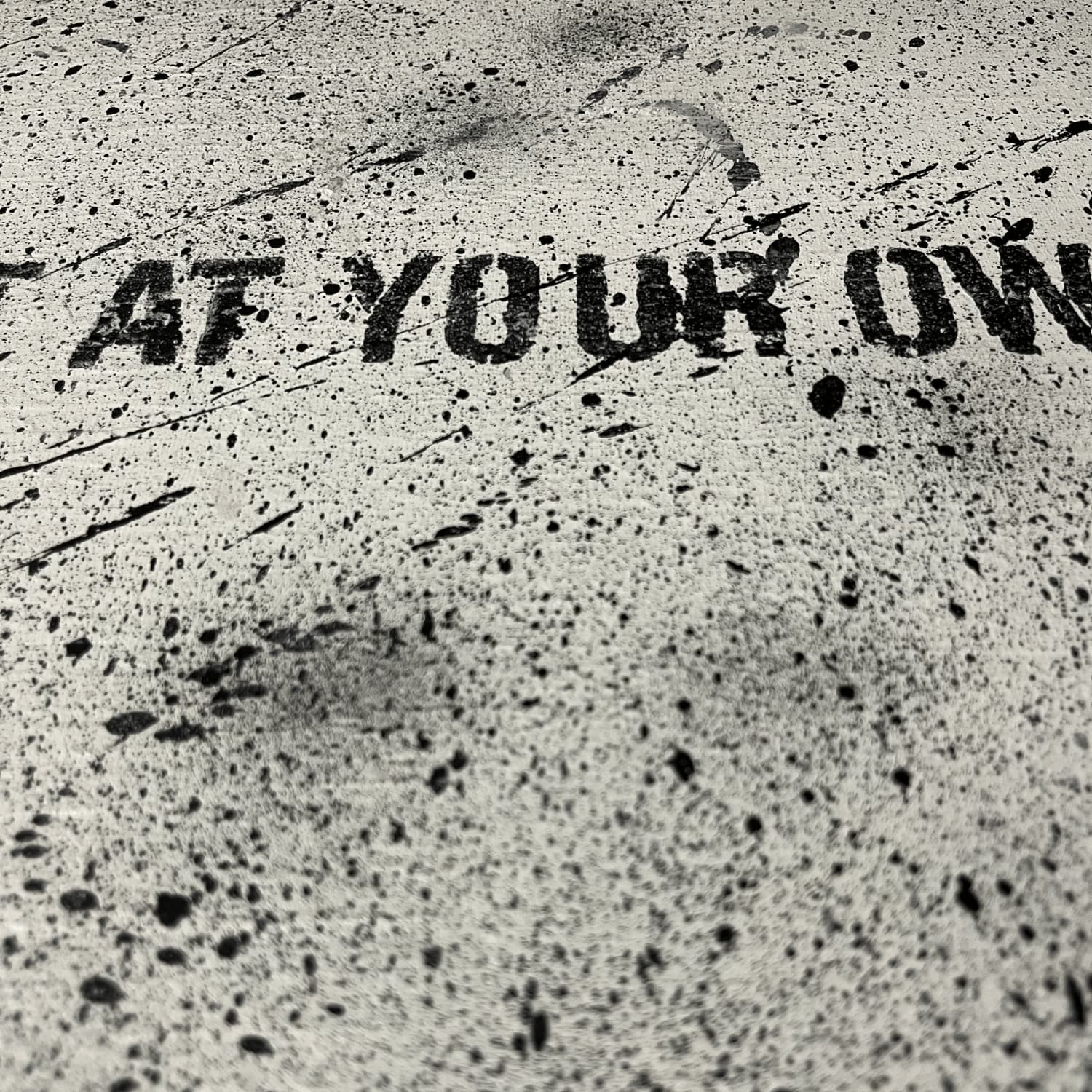 The only opinion street art painting by REON, view 4