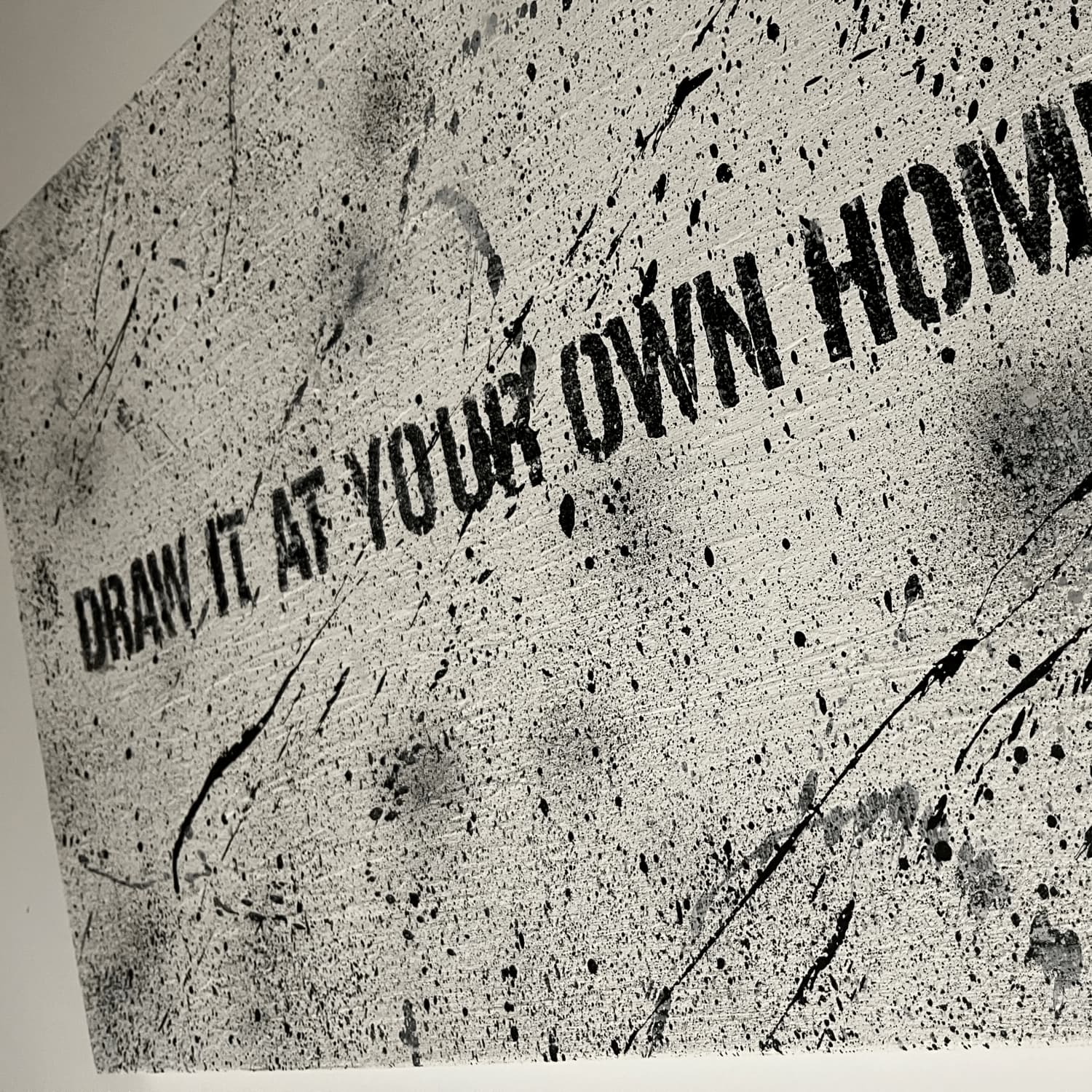 The only opinion street art painting by REON, view 5