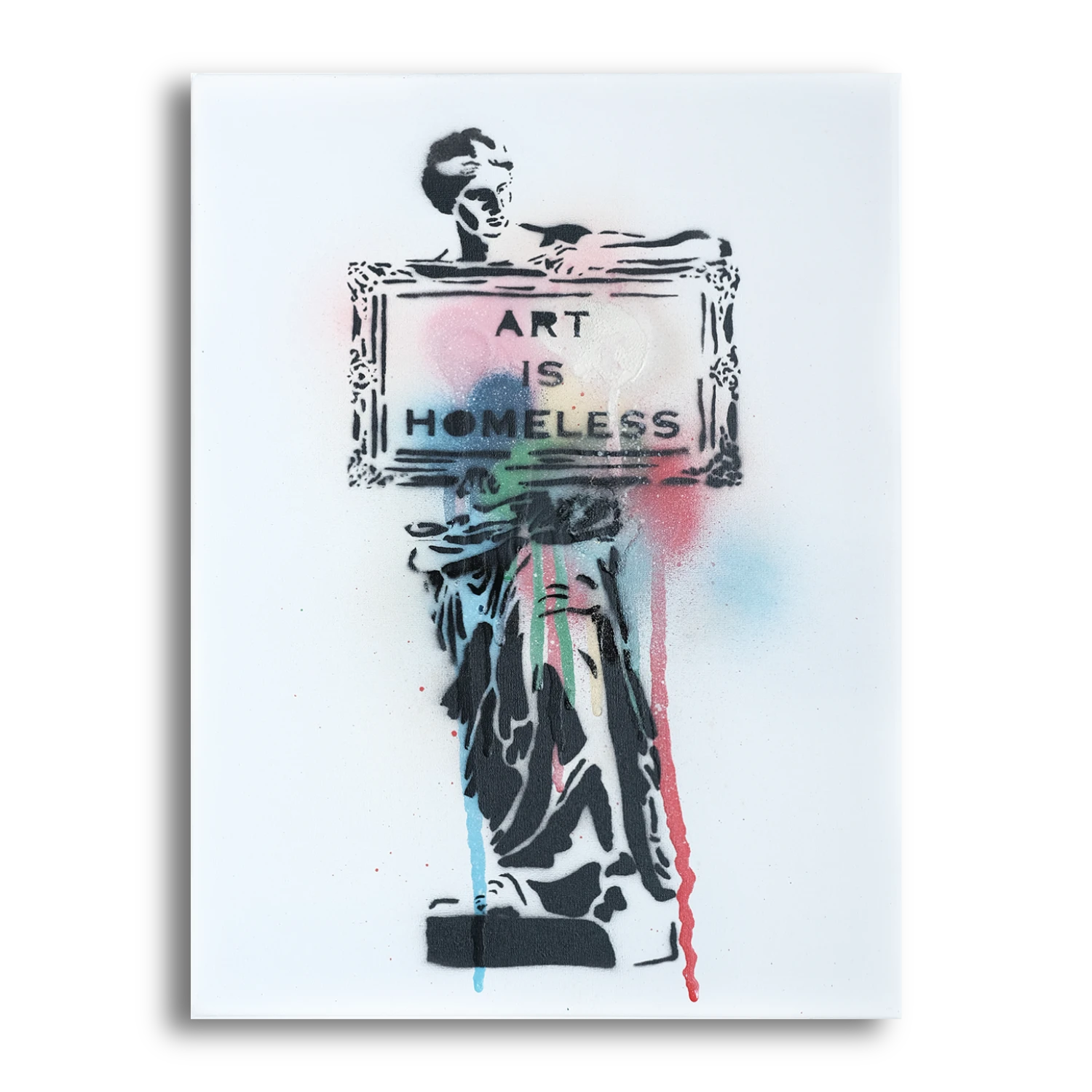 Art is homeless street art painting by tcp375, view 1