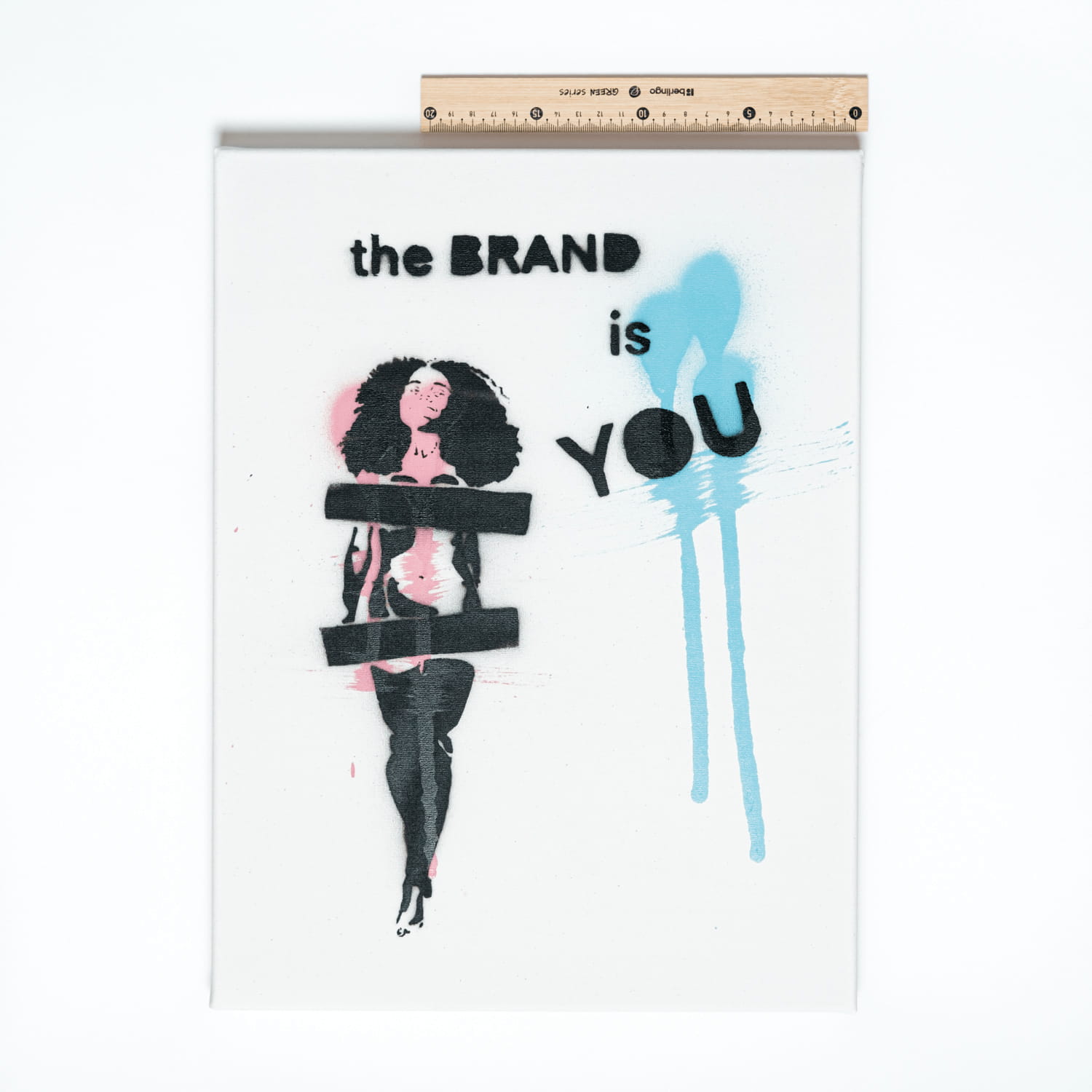 Brand street art painting by tcp375, view 2