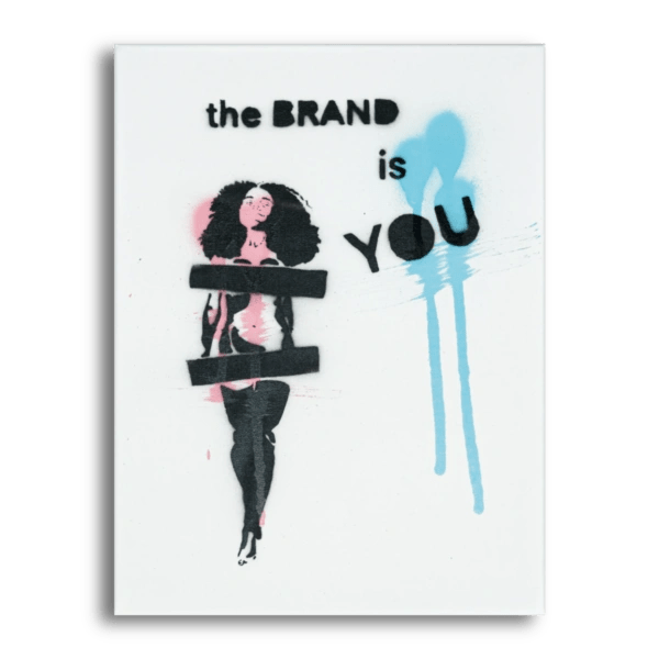 Brand street art painting by tcp375