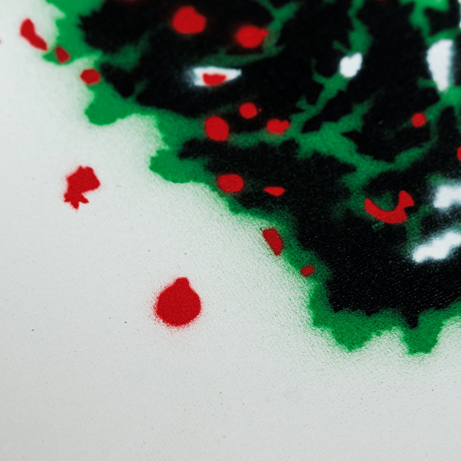 Christmas crime street art painting by tcp375, view 5