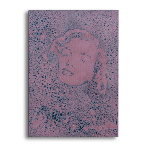 Pop Diva Rain street art painting by tcp375